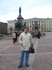 Неплохова Валентина Николаевна на Сенатской  площади